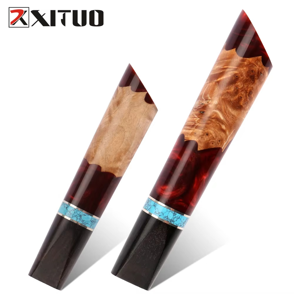 Japanese Knife - Manche de couteau en bois stabilisé