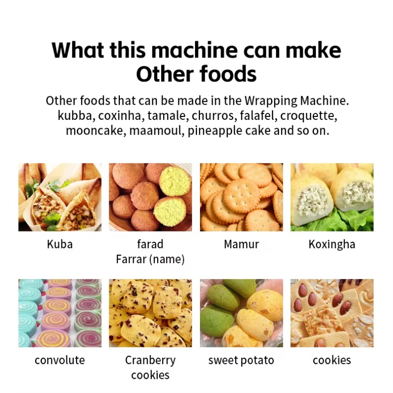 Japanese Snacks - Machine de moulage Maamoul Kubba, Machine