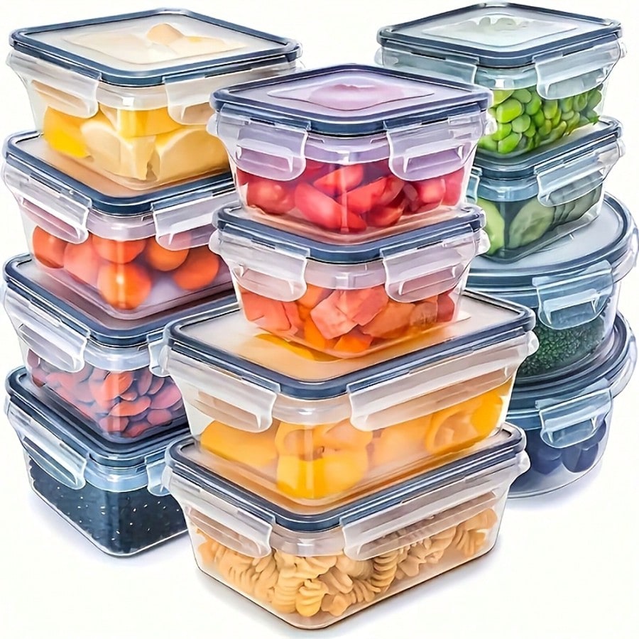 Bento Box - Ensemble de 24 contenants alimentaires pour
