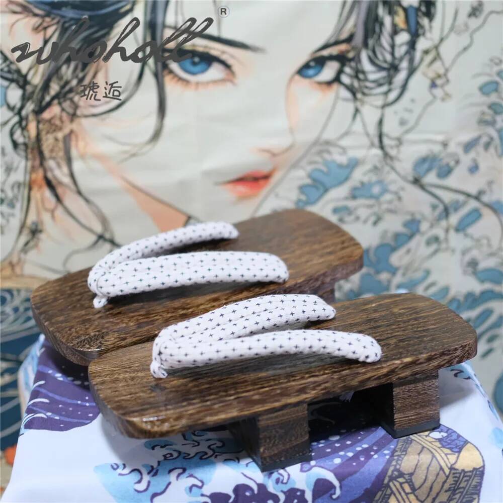 Geta Wooden Sandal - Sandales Geta japonaises unisexes en bois,