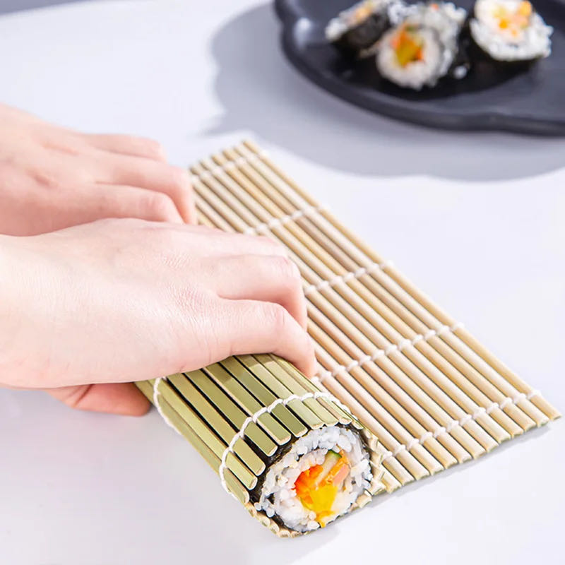 Sushi Making Kit - DIY Bamboo Sushi Maker Rolling Polymers,