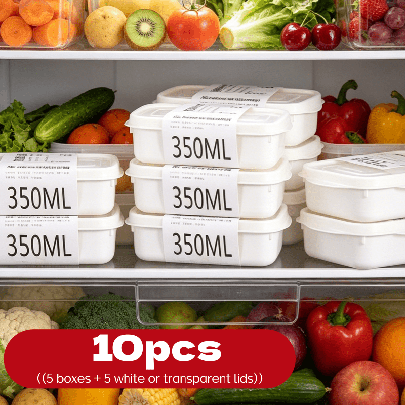 Bento Box - Lot de 10 boîtes de conservation