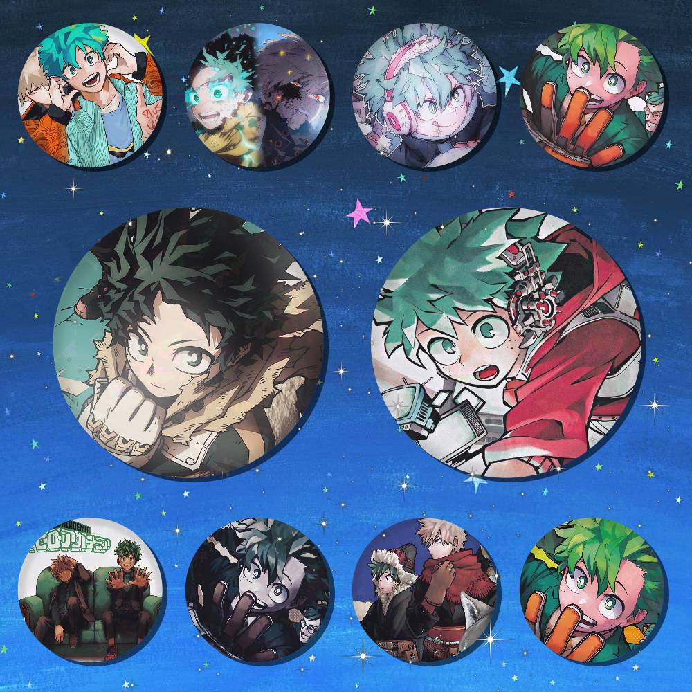 Furoshiki - Badges ronds, broches, accessoires vestimentaires, cadeaux