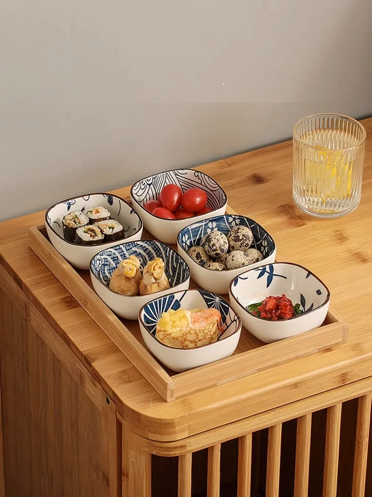 Assiette carrée en céramique d - Japanese Snacks avis et prix