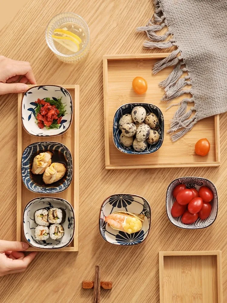 Assiette carrée en céramique d - Japanese Snacks avis et prix