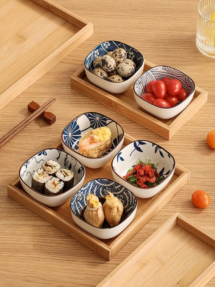 Assiette carrée en céramique d - Japanese Snacks avis et prix