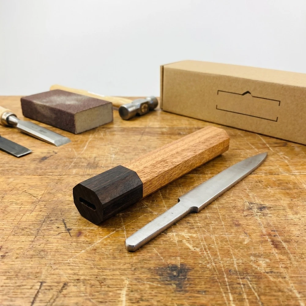 Manche octogonal en bois massi - Japanese Knife avis et prix