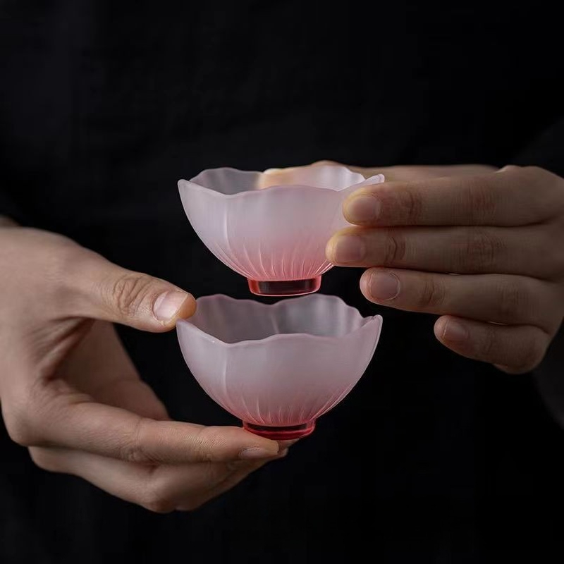 Bol japonais en verre rose rés - Japanese Snacks avis et prix