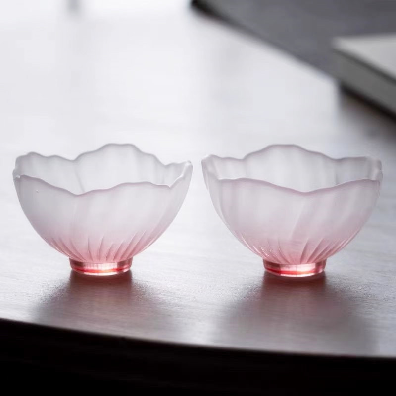 Bol japonais en verre rose rés - Japanese Snacks avis et prix