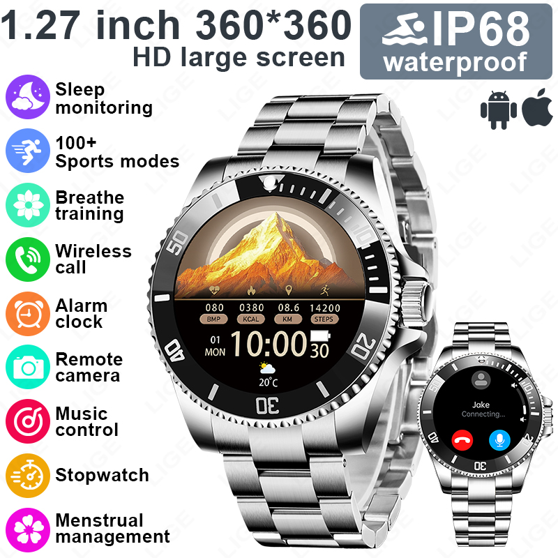 Montre connectée LIGE, nouveau - Japanese Luxury Lifestyle avis et prix