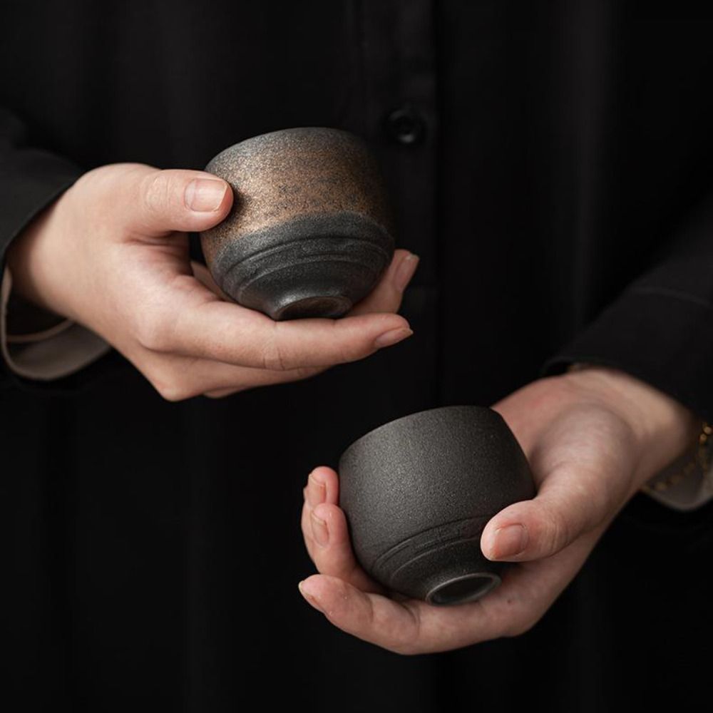 Tasse à thé en grès japonais,  - Japanese Pottery avis et prix