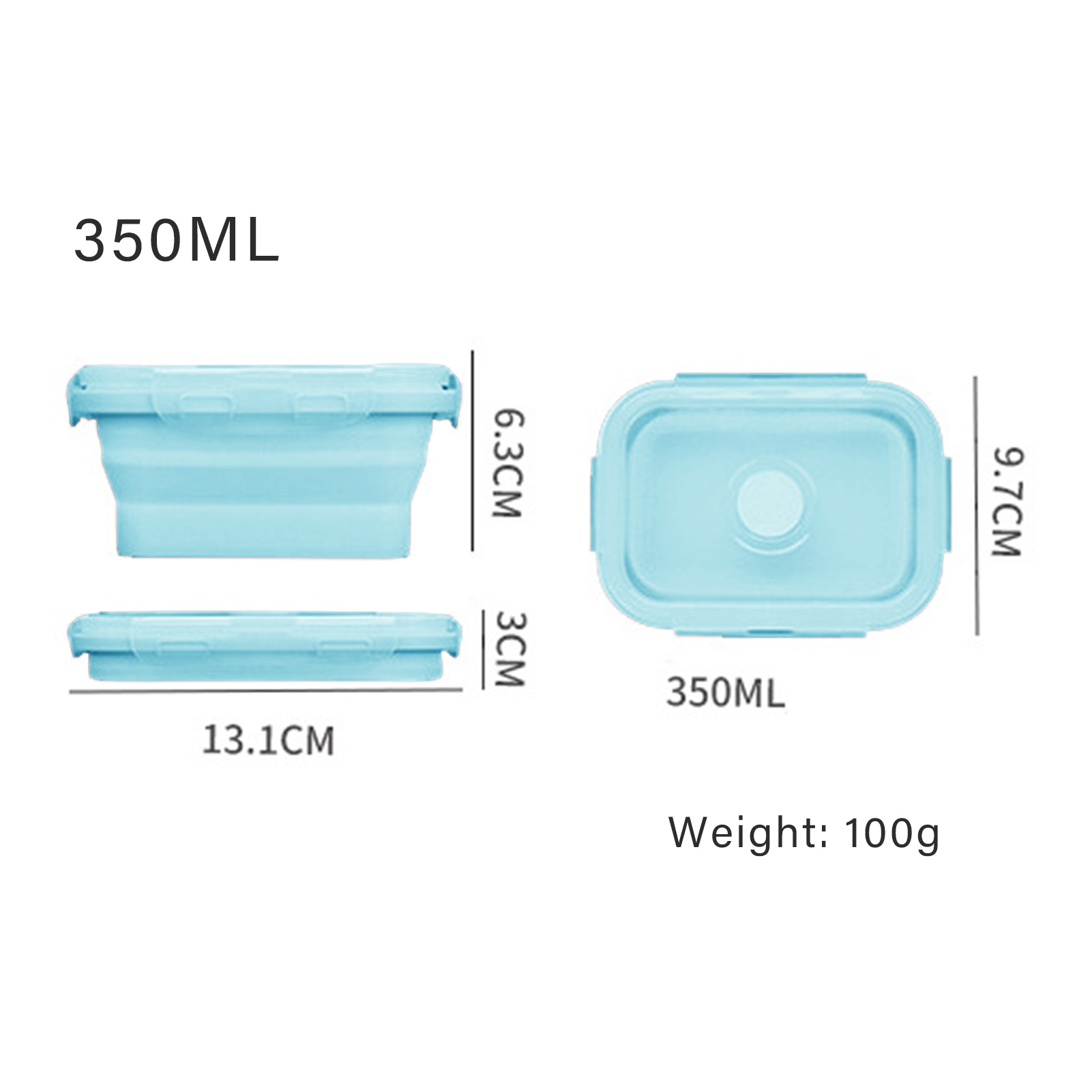 Boîte à lunch en silicone de q - Bento Box avis et prix