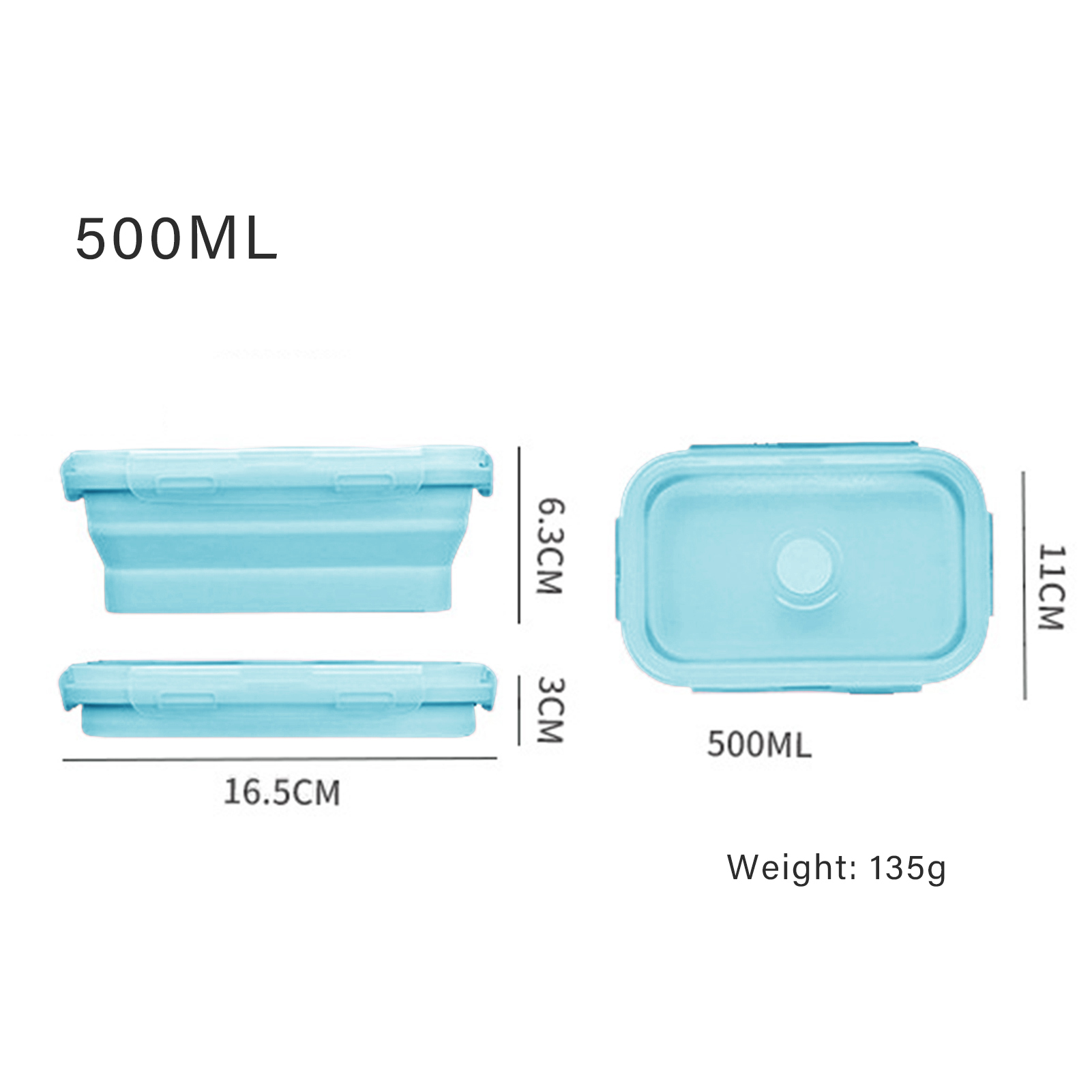Boîte à lunch en silicone de q - Bento Box avis et prix