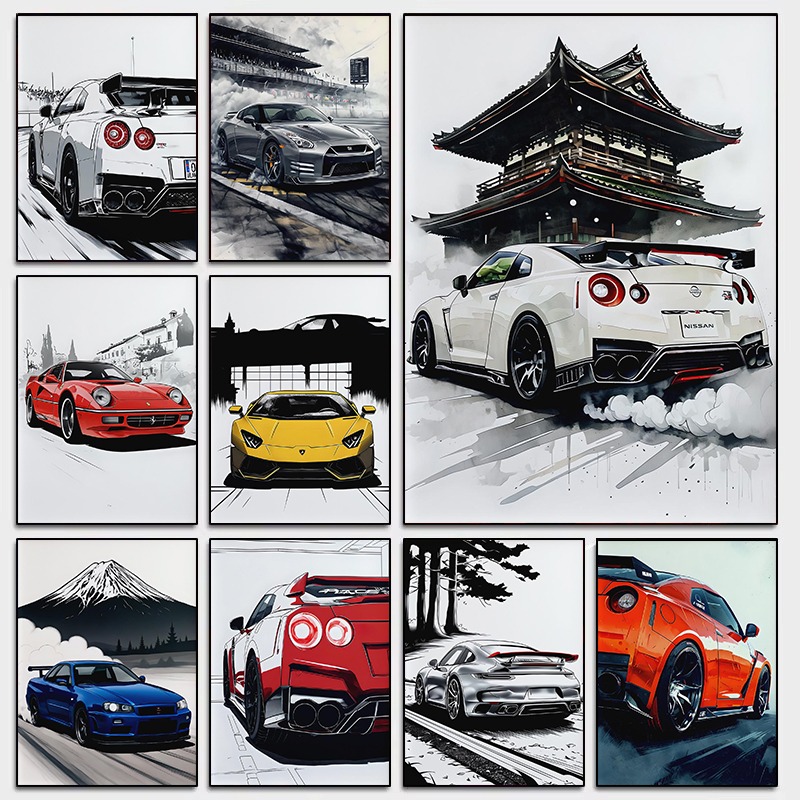 Affiche d'art mural de superca - Japanese Luxury Lifestyle avis et prix