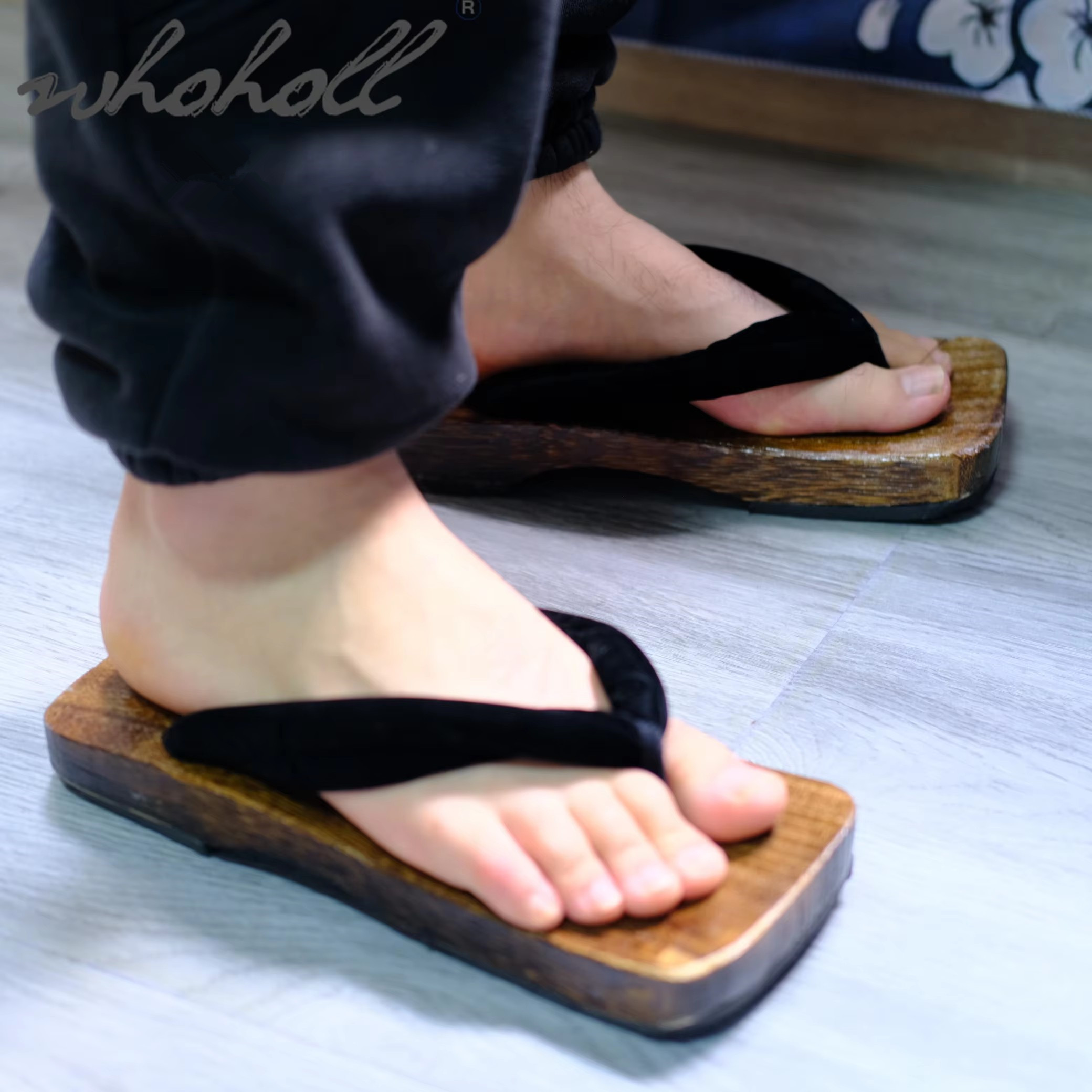 Chaussons pour homme, Geta jap - Geta Wooden Sandal avis et prix