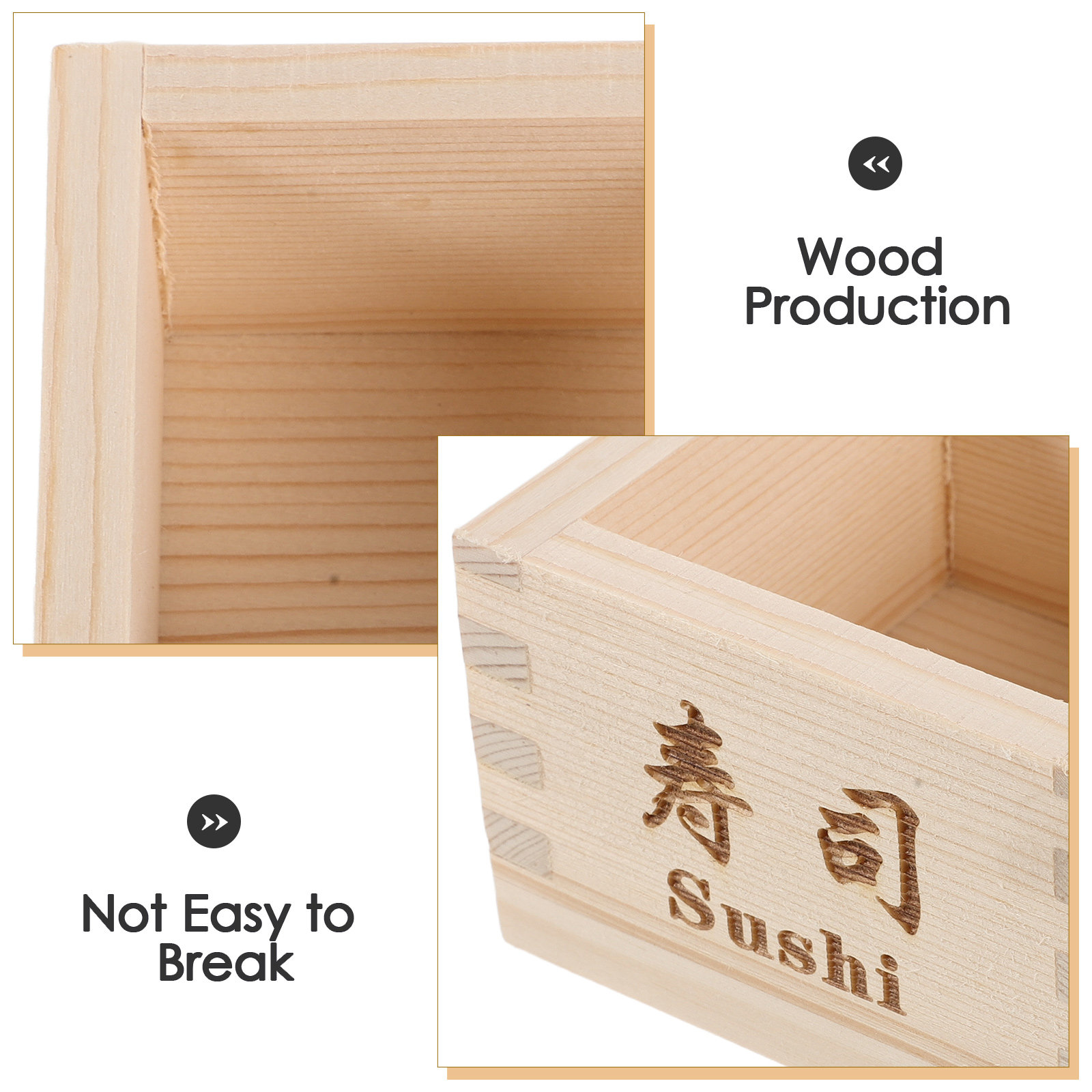 Boîte à saké japonaise en bois - Japanese Snacks avis et prix