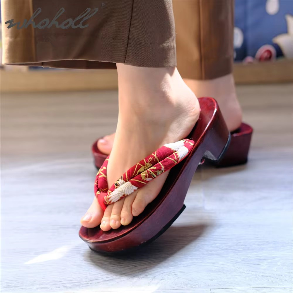 Chaussures de cosplay d'animat - Geta Wooden Sandal avis et prix