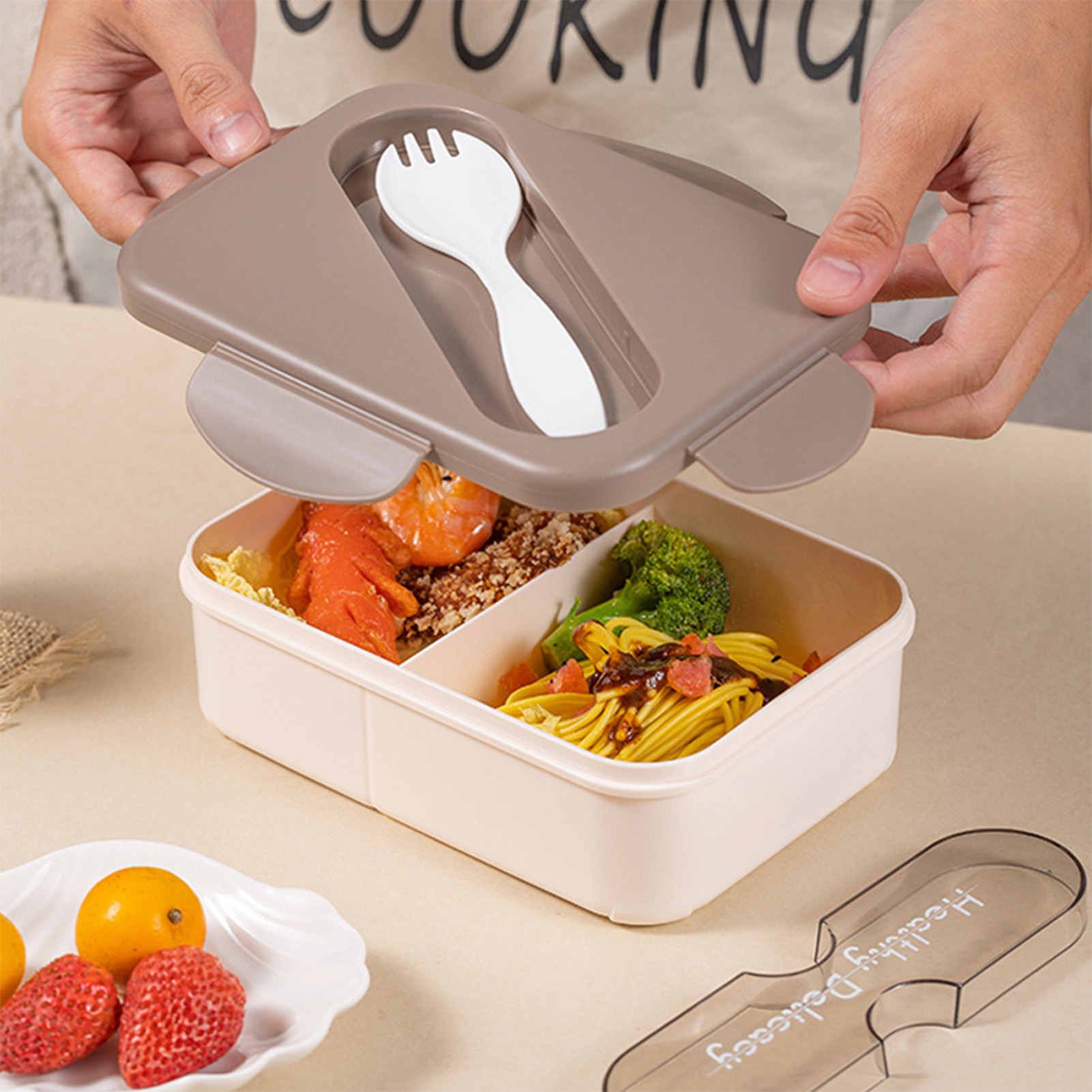 Boîte à lunch en plastique pou - Bento Box avis et prix