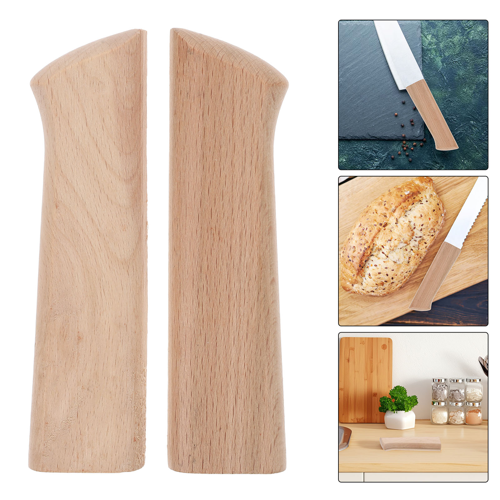 2 poignées de couteau en bois  - Japanese Knife avis et prix