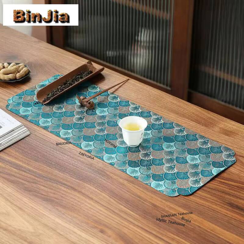 Tapis de table en tissu brodé  - Japanese Tea avis et prix
