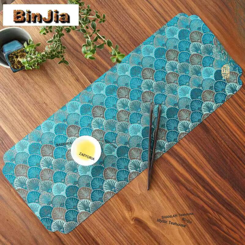 Tapis de table en tissu brodé  - Japanese Tea avis et prix