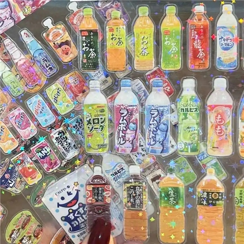 24 autocollants japonais rétro - Japanese Snacks avis et prix