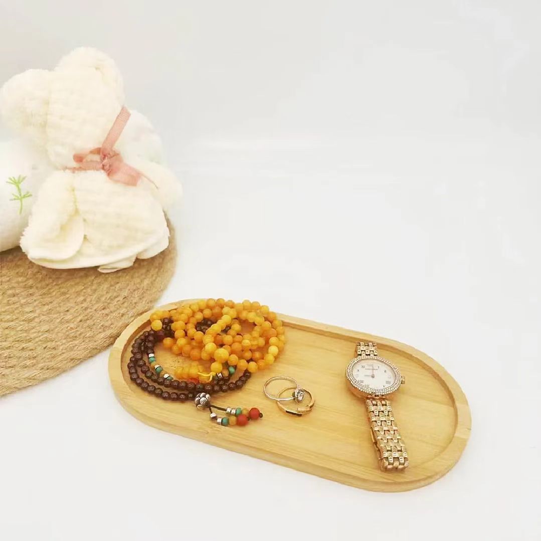 2 pièces/Plateau en bois rond, - Japanese Snacks avis et prix