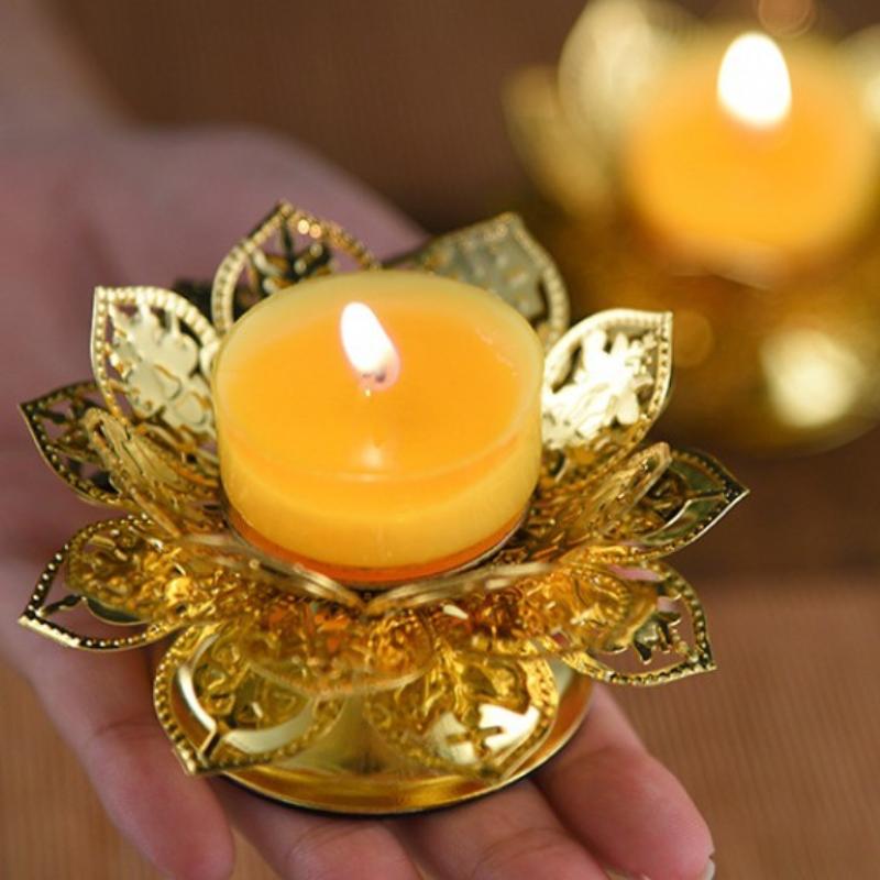 Porte-bougie chauffe-plat doré - Incense Holder avis et prix