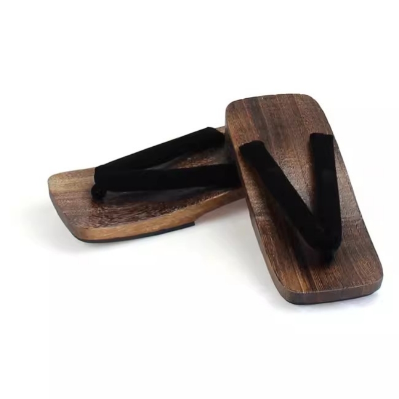 Sandales d'été plates pour hom - Geta Wooden Sandal avis et prix